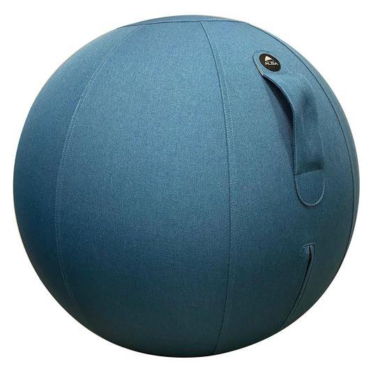 Alba Sitzball "MHBALL", blau Bezug: Polyester, Sitzdurchmesser: 650 mm, mit Griff zum (65 cm) (MHBALL B)