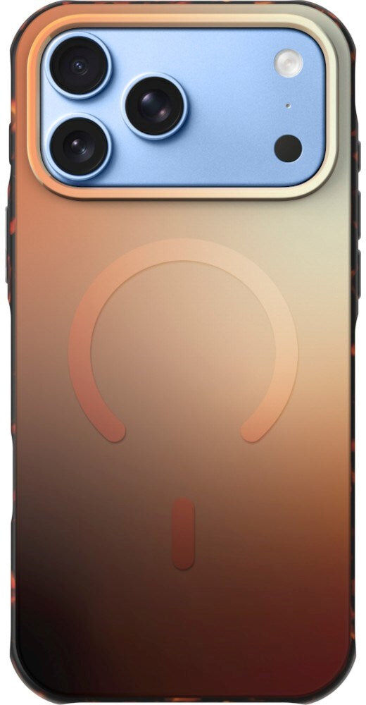 LAUT iPhone 18 Pro / 17 Pro HUEX WAVE Mobil Cover - MagSafe Kompatibel - Sunset Gold