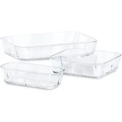 Rosendahl Grand Cru Auflaufform (3er Set), Auflaufform, Transparent