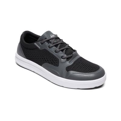 Sneaker QUIKSILVER "Amphibian Plus", Herren, Gr. 8(41), schwarz (schwarz, grau, weiß), Obermaterial: Textil / Futter: Textil / Außensohle: Gummi., Schuhe Sneaker