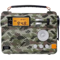 Silva Schneider SOS 223 BT Notfallradio UKW, MW, KW Notfallradio, AUX, KW, UKW, MW, USB Handkurbel (FM, KW, MW, Bluetooth), Radio, Weiss