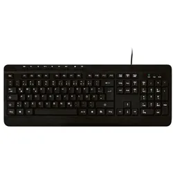 MediaRange Kabelgebundene Tastatur »MROS102« schwarz schwarz, 45x2.5x17 cm