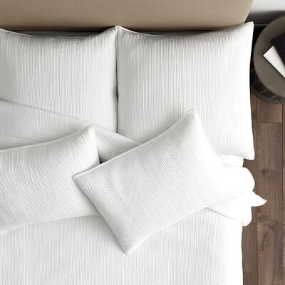 Maddie Channel Stitched Coverlet - Raspberry, Twin - Ballard Designs