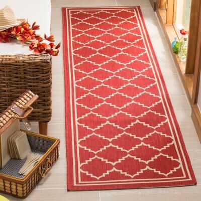 SAFAVIEH Courtyard Celine Indoor/ Outdoor Waterproof Patio Backyard Rug
