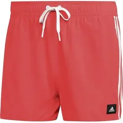 ADIDAS Herren Shorts 3-Streifen CLX, Größe XXL in Rot Rot