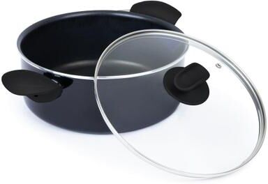 YBM Home Classic Aluminum Nonstick Stockpot & Saucepan, Induction Compatible, High Quality