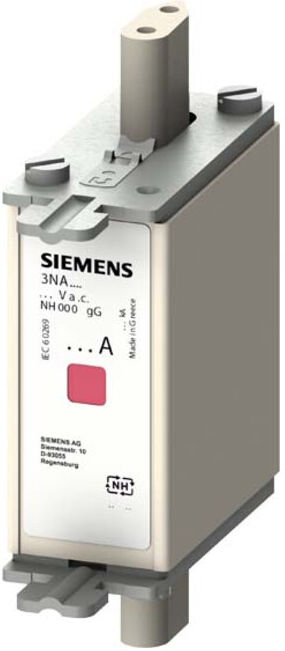 Siemens Indus.Sector Porte-fusible NH G000 63A 500AC/250DC 3NA7822 (3NA7822)