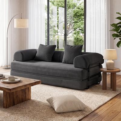 AOXUN Pure Sponge Steel Tube Sofa Bed – Single Seat
