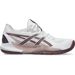 Asics POWERBREAK FF - Damen Hallenschuh -  White/Dusty Mauve - 39.5