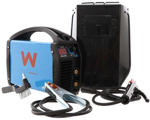 Poste à souder inverter à électrode MMA Awelco MIKRO 184 - 160A - 230V - 60%@160A - valise/kit