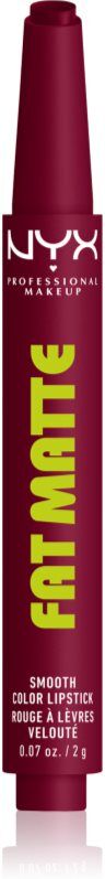 NYX Professional Makeup Fat Matte lip balm with mattifying effect Berry Smooth 2 g