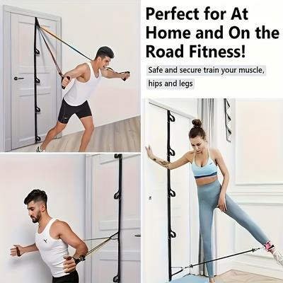 Market Central Heavy Duty Suspension Trainer System With Resistance Bands For Full Body Home Workouts Heavy Duty Suspension Trainer System With Resistance Bands For Full Body Home Workouts