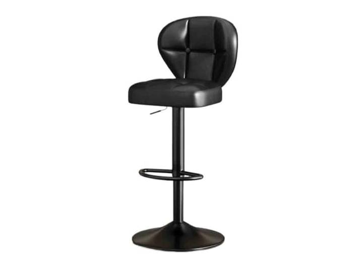 Bvn5kQ3dy Barstühle Barstuhl, Rückenlehne, Stuhl vorne, Barhocker, hohe Hocker(Schwarz)