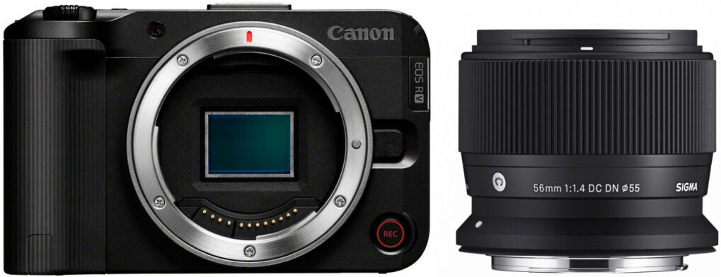 Canon EOS R50V + Sigma 56mm f1,4 DC DN (C) RF-Mount