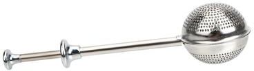 Uplifted Goods Adjustable Stainless Steel Tea Infuser Ball For Loose Leaf Tea silver