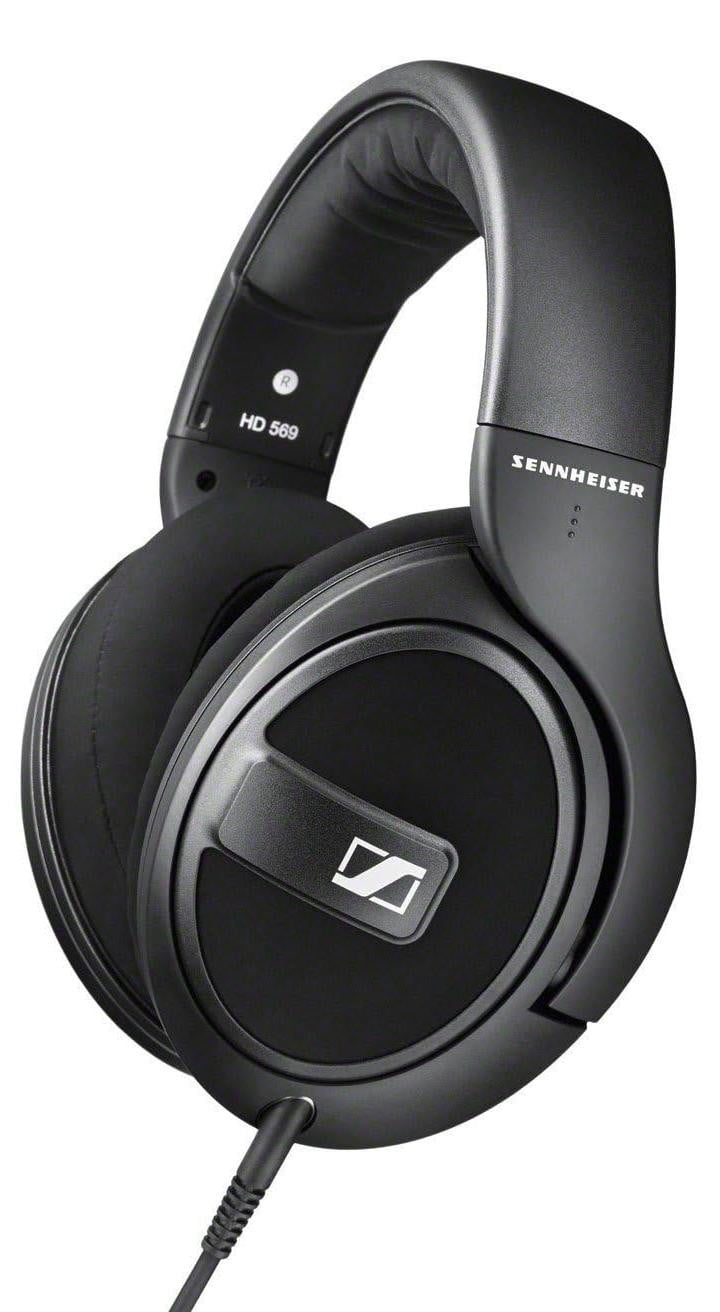 Sennheiser HD 569 over-ear hoofdtelefoon met gesloten achterkant, zwart