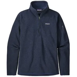 Patagonia Better Sweater 1/4 Half-Zip Fleece Pullover neo navy Gr. S