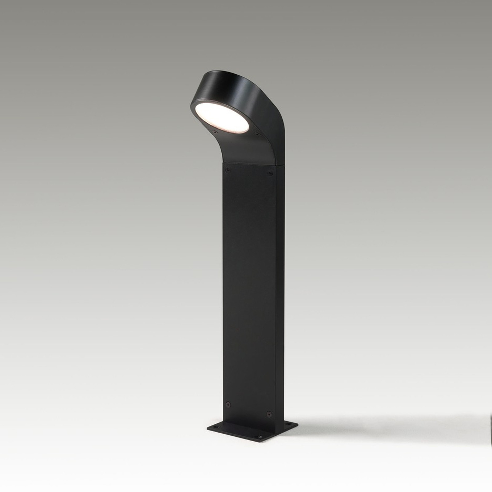 Astro Soprano LED wandlamp voor in de tuin, zwart