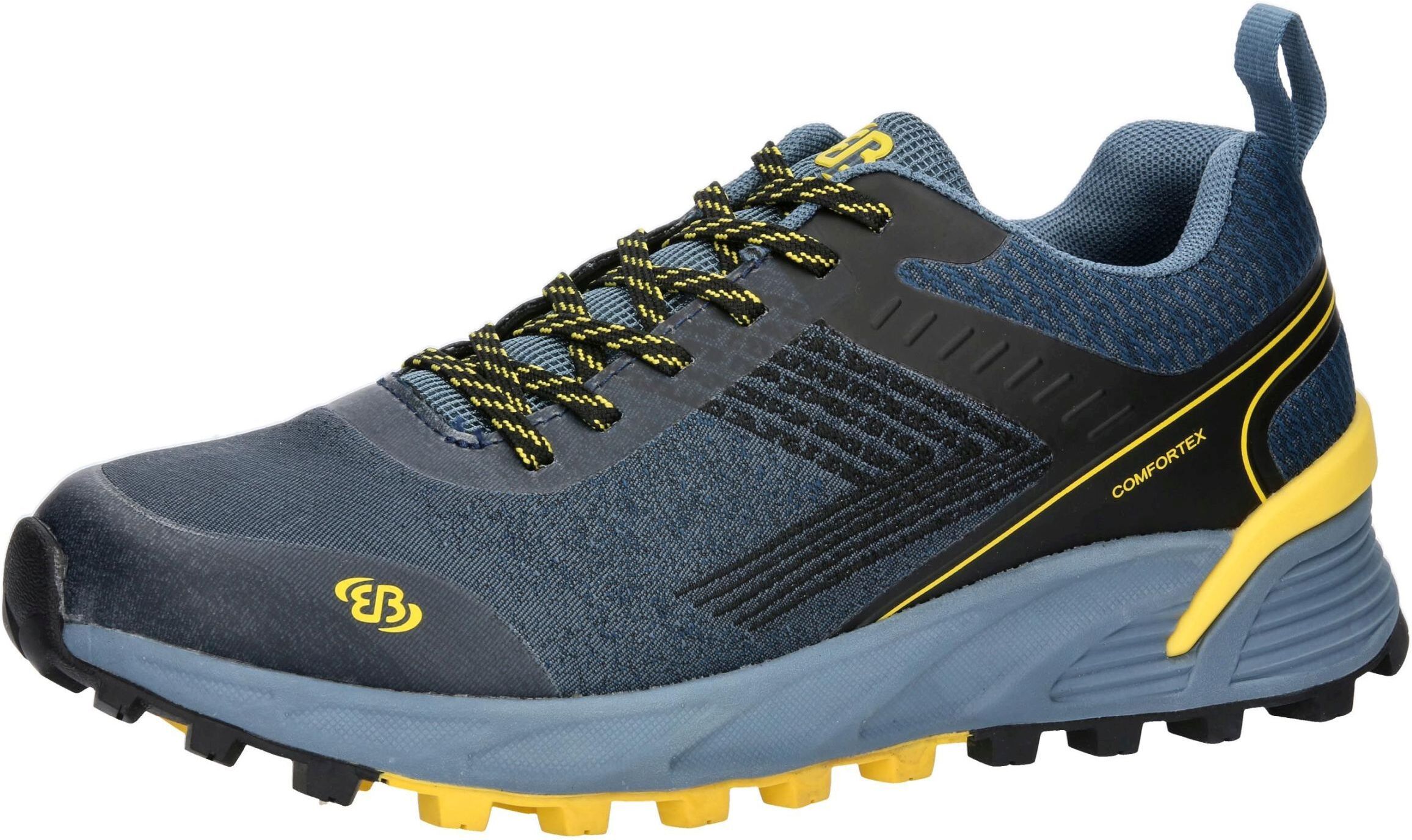 Outdoorschuh BRÜTTING "Outdoorschuh Mount Batur", Herren, Gr. 44, blau, Synthetik, Schuhe Outdoorschuh blau 44