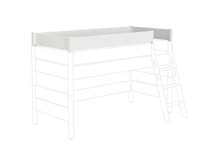 Paidi Absturzsicherung, Weiß, 210.4x20x97.6 cm, Blauer Engel, Goldenes M, Kindersicherheit, Rausfallschutz Bett