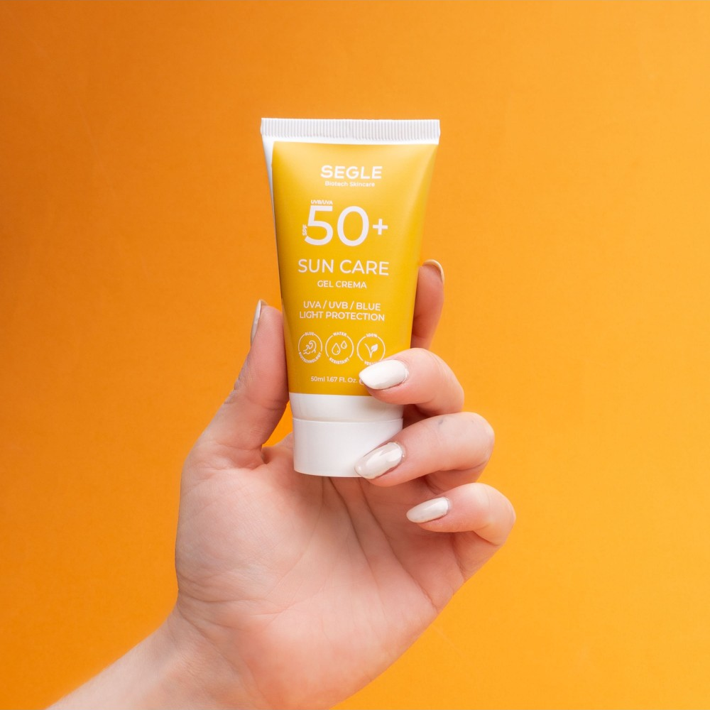 Segle Gel crema facial de protección solar para todo tipo de pieles 50mL SPF50+