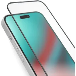 SBS Glas Displayschutz Full Cover für iPhone 15 Plus