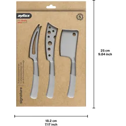Zyliss Signature Käsemesser Set, 3 Stk, Küchenmesser