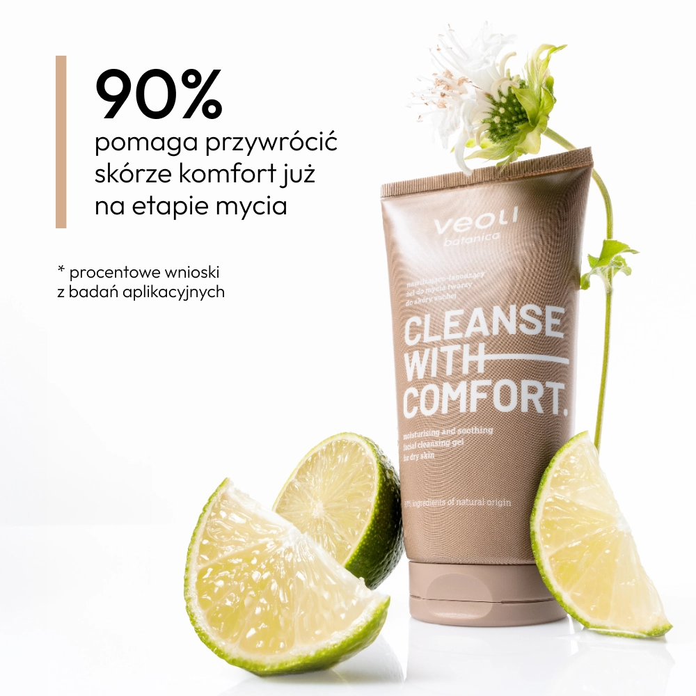 Veoli Botanica Cleanse with Comfort Hydrating Soothing Facial Cleansing Gel 150mL