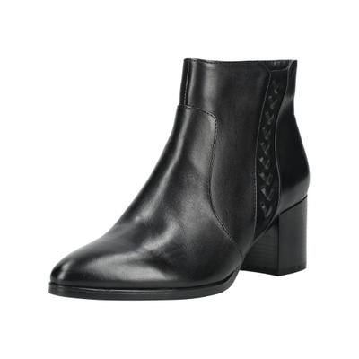 Stiefelette REGARDE LE CIEL "Regarde Le Ciel Stiefelette Leder/Textil", Damen, Gr. 41, schwarz, Leder, Textil, Schuhe Stiefelette