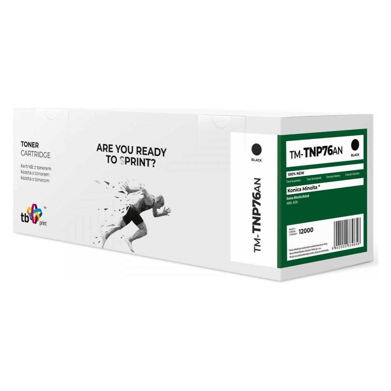 Print Toner für Konica Minolta TNP76 TM-TNP76AN BK (BK) (TM-TNP76AN)