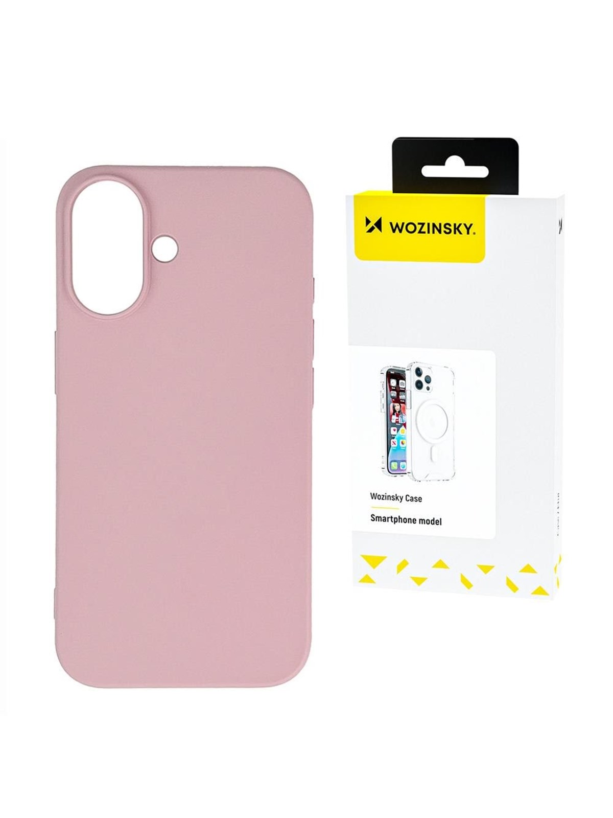 Wozinsky Silicone Case Flexible Silicone Case for Samsung Galaxy S25 Ultra - Pink