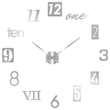 Uplift Picks Modern 3D Wall Clock With DIY Acrylic Mirror Design 10 2 D (40 50cm)