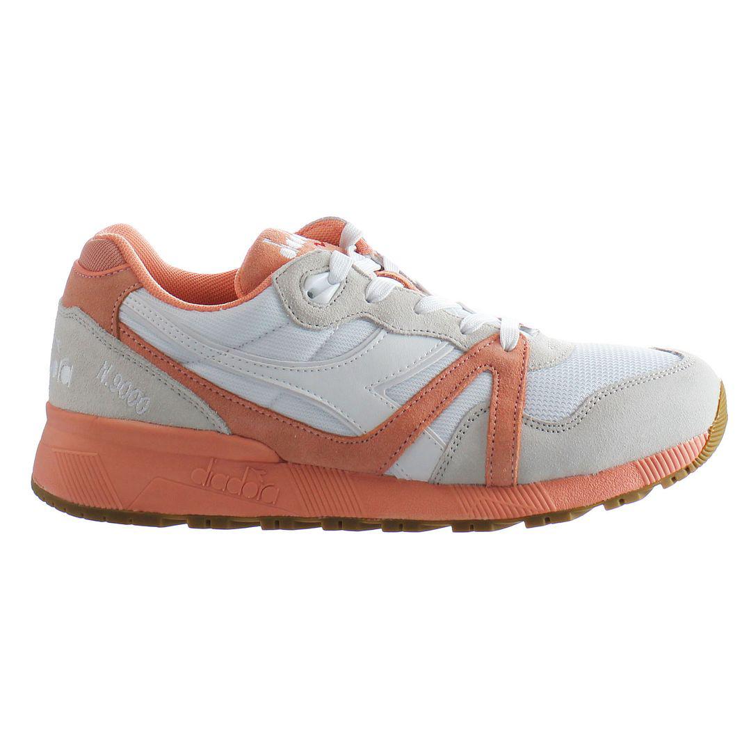 Diadora N9000 III Heren Wit/Perzik Trainers
