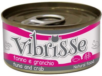 Vibrisse Cat Lattina Multipack 24x70G TONNO E GRANCHIO