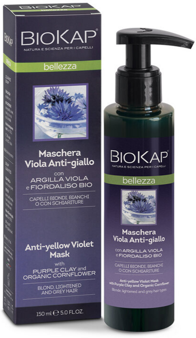 Bios Line BioKap Bellezza Maschera Viola Antigiallo