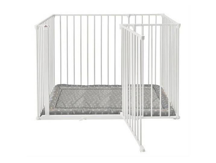 Baby Dan Laufgitter Olaf, Weiß, Metall, 102x70.5 cm, Babymöbel & Kindermöbel, Babyzimmer, Laufgitter
