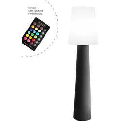 8 seasons design LED-Stehleuchte No. 1, 160 cm, anthrazit (RGB)