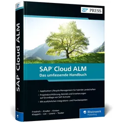 SAP Cloud ALM, Fachbücher von Fred Kindler, Matthias Friedrich, Mathias List, Lars Teuber, Bert Lorenz, Marcel Kirsten, Daniel Kloppich