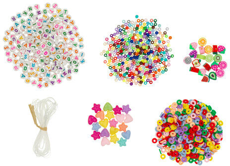 buttinette Schmuck-Set "bunt"