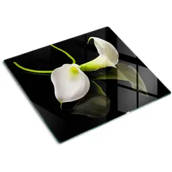 GLASPLATTE 60x52 cm Calla