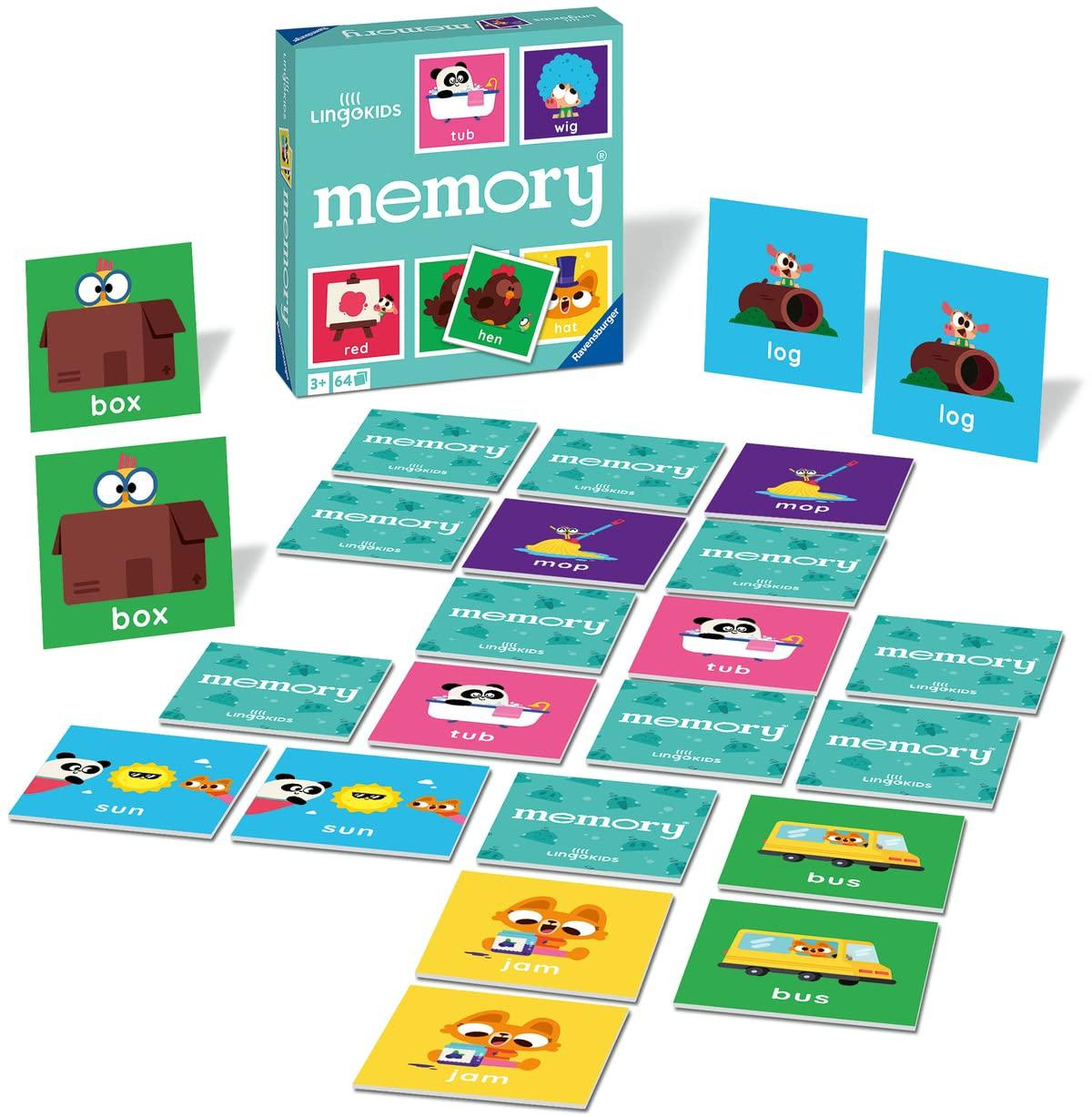 Ravensburger Lingokids Memory spel om Engels te leren
