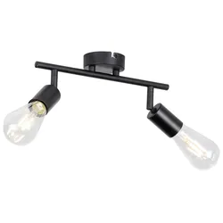 Strahler Molly in Schwarz max. 24 Watt