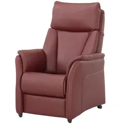 Hukla Relaxsessel  Pascal ¦ rot ¦ Maße (cm): B: 77 H: 115 T: 90.0
