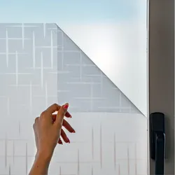 Sternenfolie matt für Fenster & Türen - 105x200 cm