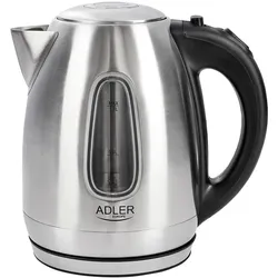 Adler AD 1223 Wasserkocher Edelstahl 1,7 L 2200 W LED-Anzeige