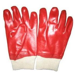 Dymo Gloves rubberized Haushalt H210R, cotton, red, L (L) (59290845)