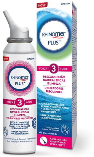 Haleon Rhinomer Plus Spray Nasal Força 3 125ml