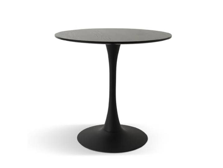 Milton & Oldbrook Esstisch, Ø 80 cm, Prag, Schwarz
