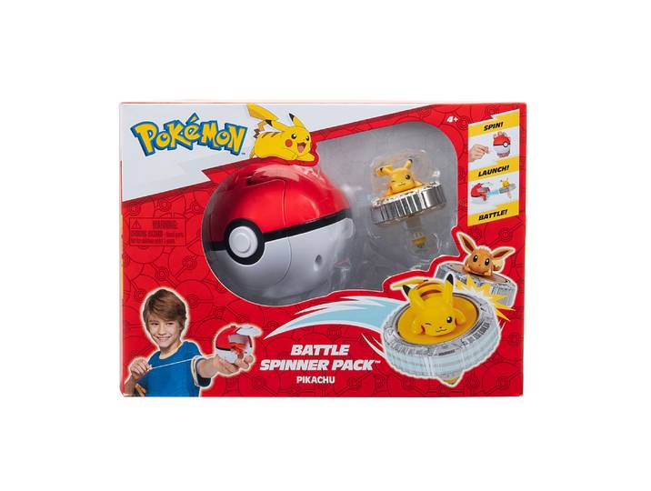 Pokemon - Pokémon Battle Spinner Pack (Pikachu #1 & Poké Ball)