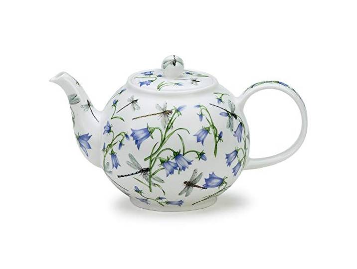 Dunoon Teekanne Dovedale harebell Glockenblume Wessex 1,2 l Fine Bone China